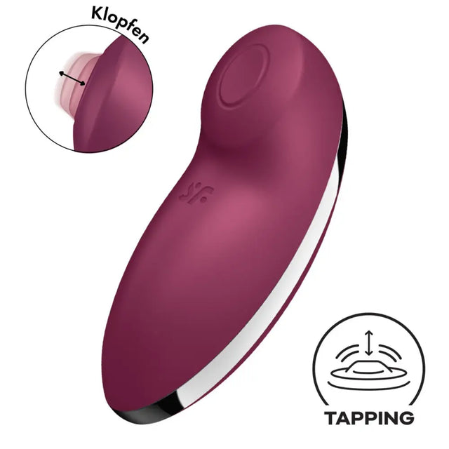 Tap & Climax 2 Red - Save 15% - Fast Shipping - Vibrator United Kingdom Stoke-on-trent