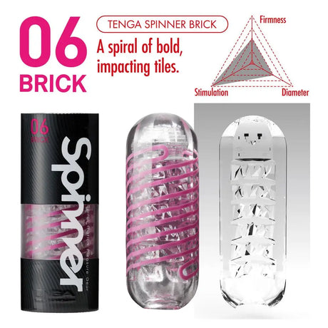 Tenga 06 Brick Spinner Masturbator - Save 30% - Fast Shipping - Sale United Kingdom Stoke-on-trent