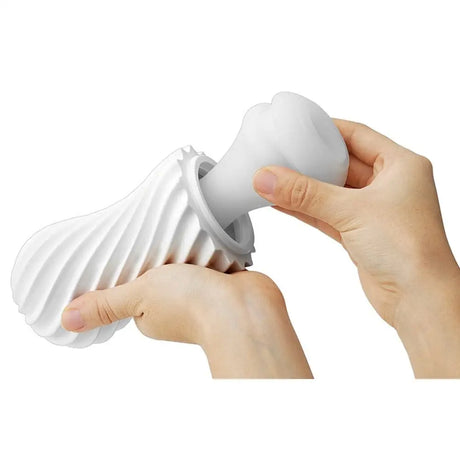 Tenga Flex Silky White Masturbator - Save 25% - Fast Shipping - Sale United Kingdom Stoke-on-trent