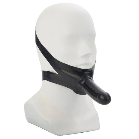The Accommodator Face Strap on Dildo Black - Save 25% - on - Fast Shipping - United Kingdom Stoke-on-trent