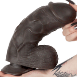 The Annihilator Extra Thick Dildo Brown