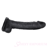 The Behemoth 15 Inch XL Dildo Black - Sexy Emporium