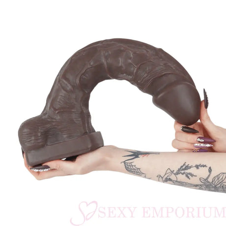 The Behemoth 15 Inch Xl Dildo Brown - Save 30% - Xl - Fast Shipping - United Kingdom Stoke-on-trent