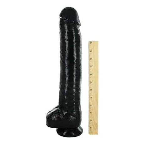 The Black Destroyer Huge 16.5 Inch Dildo - Sex Toys - Save 20% - Fast Shipping - United Kingdom Stoke-on-trent