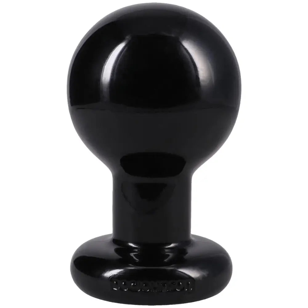 The Classic Round Butt Plug Large Black - Save 10% - Anal Dildos United Kingdom Stoke-on-trent