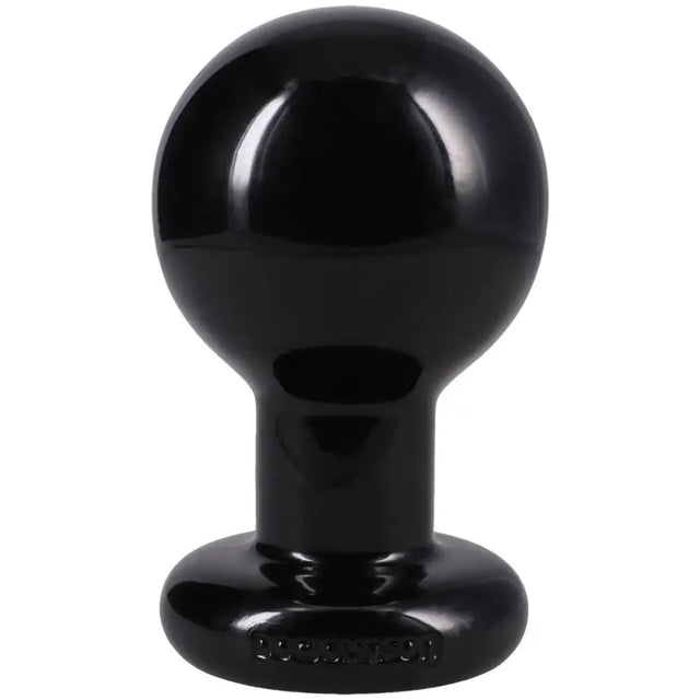 The Classic Round Butt Plug Large Black - Save 10% - Anal Dildos United Kingdom Stoke-on-trent