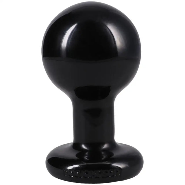 The Classic Round Butt Plug Medium Black - Save 10% - Anal Dildos United Kingdom Stoke-on-trent