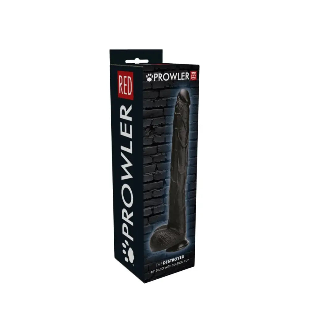 The Destroyer 15 Inch Black Dildo - Save 25% - Fast Shipping - United Kingdom Stoke-on-trent
