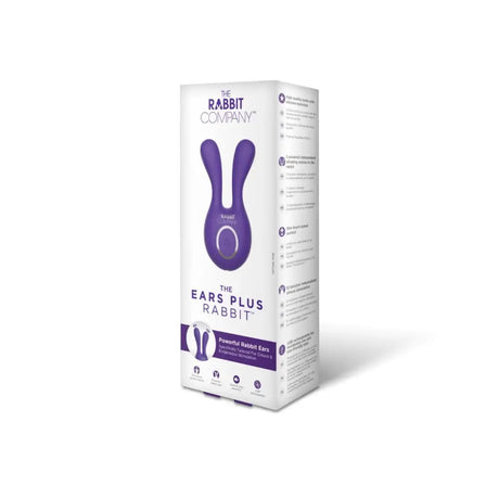 The Ears Plus Rabbit - Purple - Sex Toys - Save 25% - the Ears Plus Rabbit - Purple - Fast Shipping - Vibrator United Kingdom Stoke-on-trent