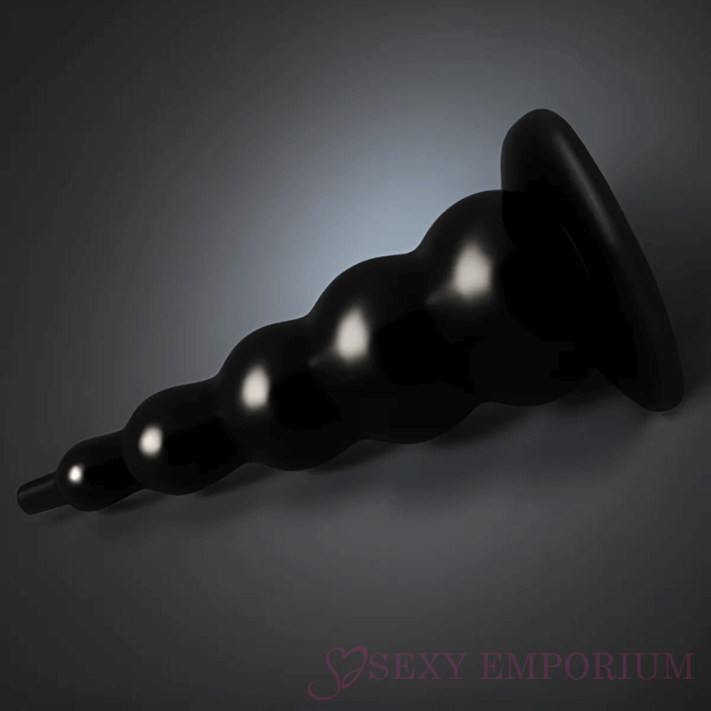 The Gaper 7 Inch Dildo Black - Save 20% - Fast Shipping | Sexy Emporium