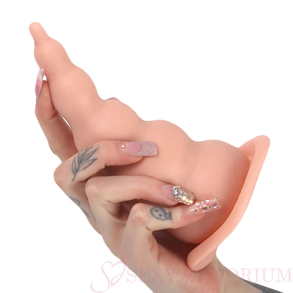 The Gaper 7 Inch Dildo Flesh - Dildos - Save 20% - Fast Shipping - United Kingdom Stoke-on-trent