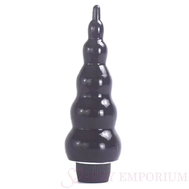 The Gaper - Vibrating Dildo Black - Save 15% - Fast Shipping - Vibrator United Kingdom Stoke-on-trent