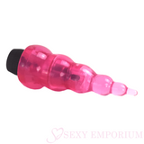 The Gaper - Vibrating Dildo Pink