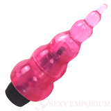 The Gaper - Vibrating Dildo Pink