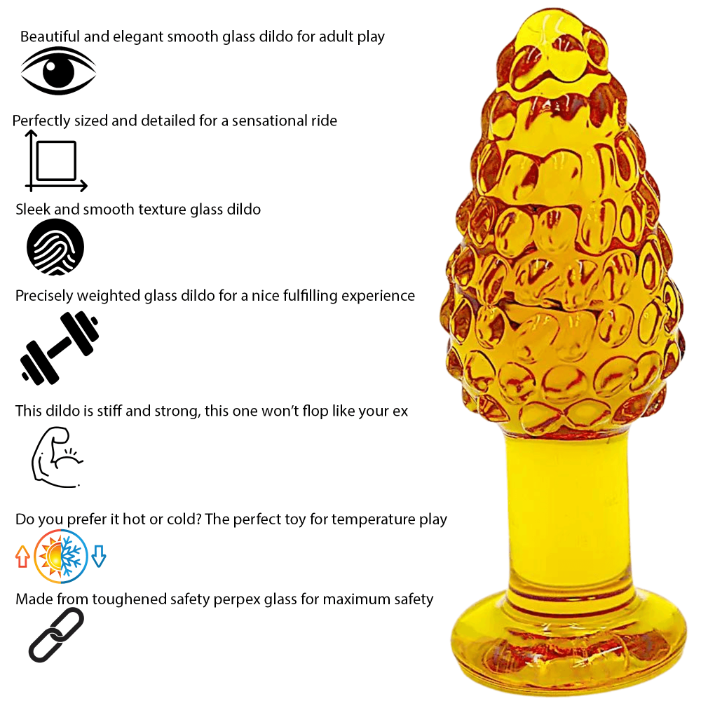 The Golden Berry Anal Butt Plug - Sex Toy - Save 25% - Dildo