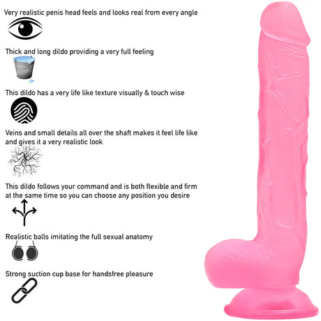 The Hung Monster Dildo – 11 Inch Pink - Dildos - Save 25% - Fast Shipping - United Kingdom Stoke-on-trent