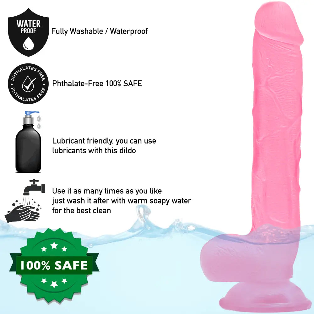 The Hung Monster Dildo – 11 Inch Pink - Dildos - Save 25% - Fast Shipping - United Kingdom Stoke-on-trent
