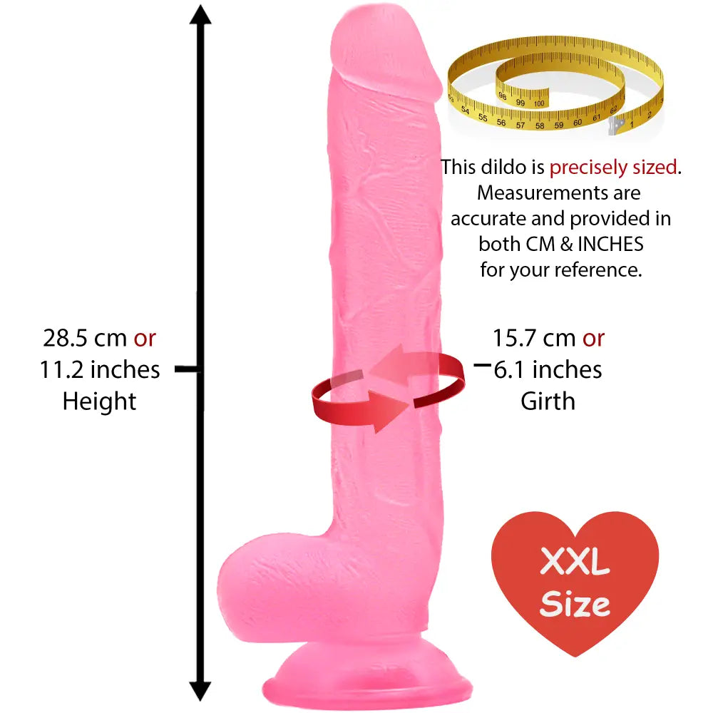 The Hung Monster Dildo – 11 Inch Pink - Dildos - Save 25% - Fast Shipping - United Kingdom Stoke-on-trent