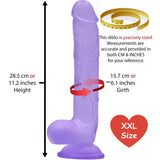 The Hung Monster Dildo – 11 Inch Purple - Dildos - Save 25% - Fast Shipping - United Kingdom Stoke-on-trent