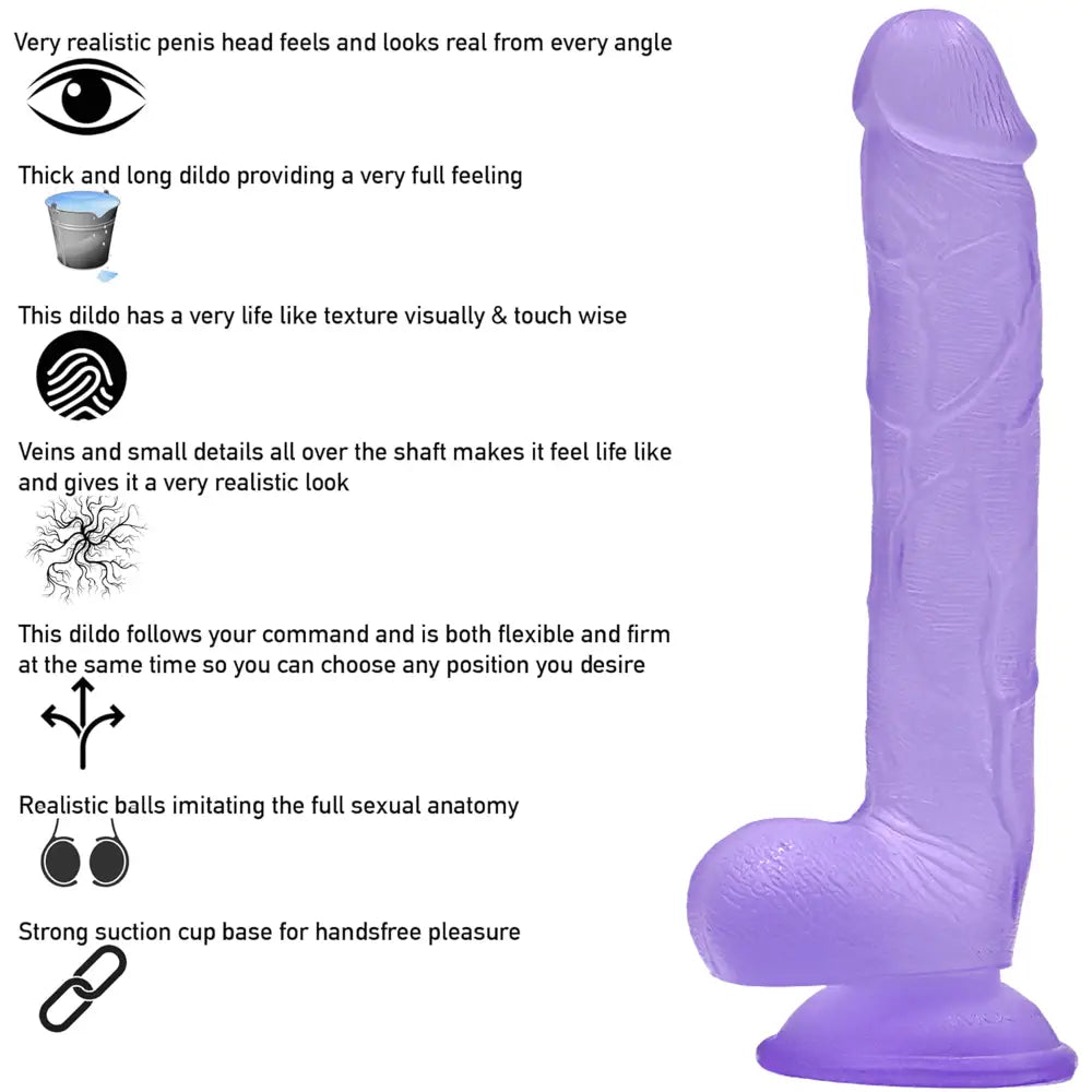 The Hung Monster Dildo – 11 Inch Purple - Dildos - Save 25% - Fast Shipping - United Kingdom Stoke-on-trent