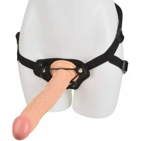 The Impaler 13 Inch Strap-on Dildo in Flesh with Black Harness - Save 25% - Strap-on - Fast - Sale United Kingdom Stoke-on-trent
