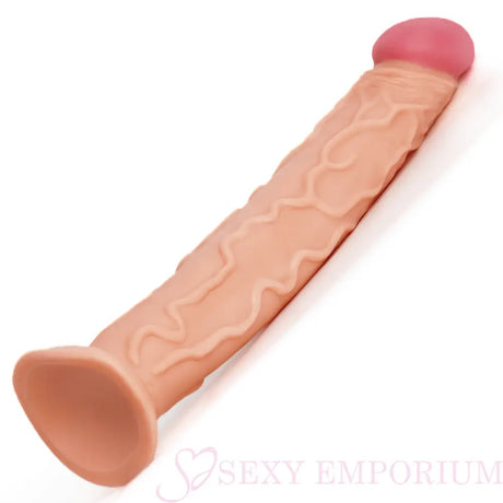 The Impaler 13 Inch Strap-on Dildo in Flesh with Black Harness - Save 25% - Strap-on - Fast - Sale United Kingdom Stoke-on-trent