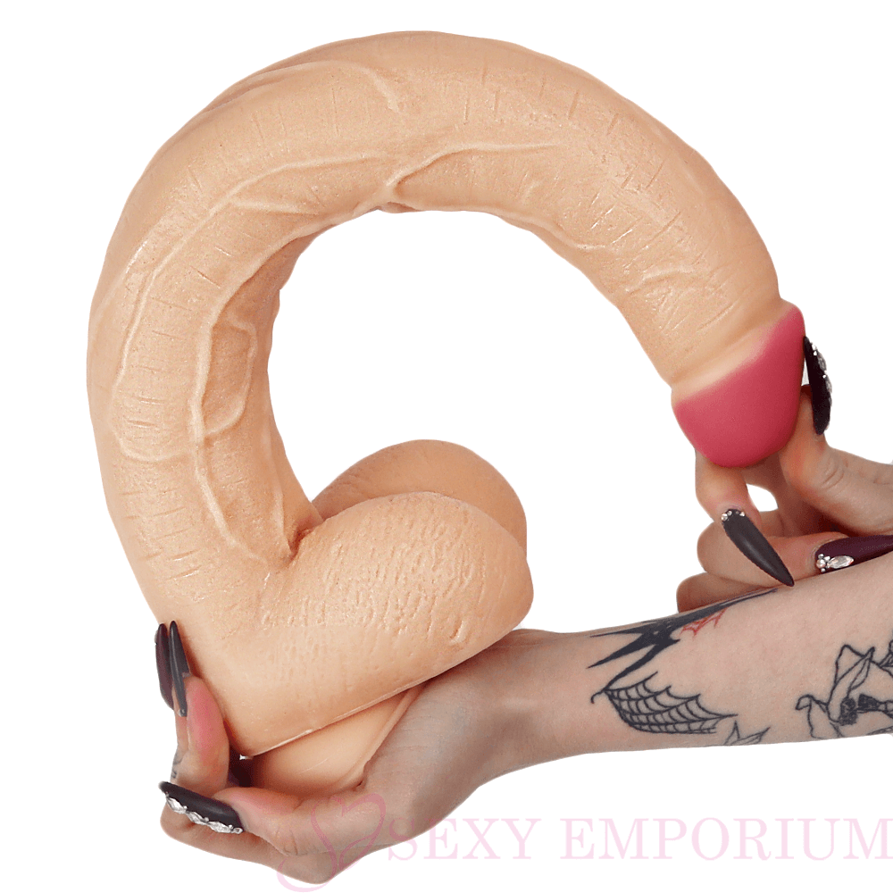 The Kraken 17 Inch Tentacle Dildo Flesh - Save 20% - Fast Shipping | Sexy Emporium