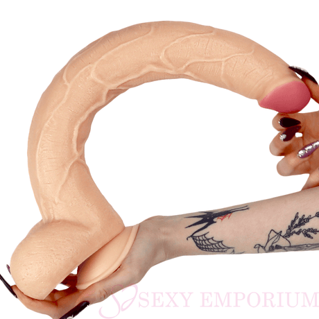 The Kraken 17 Inch Tentacle Dildo Flesh - Save 25% - Fast Shipping | Sexy Emporium