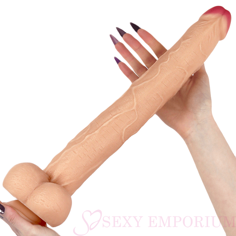 The Kraken 17 Inch Tentacle Dildo Flesh - Save 20% - Fast Shipping | Sexy Emporium