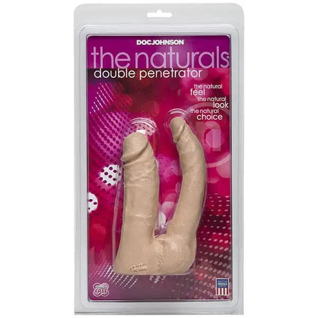 The Naturals Double Penetrator Dong - Save 30% - Fast Shipping - Dildo United Kingdom Stoke-on-trent