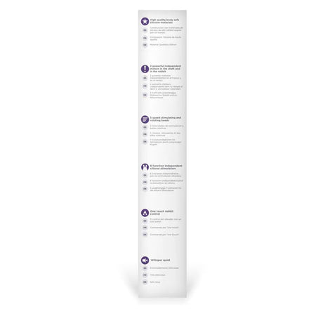 The Rabbit Company Beaded Purple - Sex Toys - Save 30% - the - Fast Shipping - Vibrator United Kingdom Stoke-on-trent