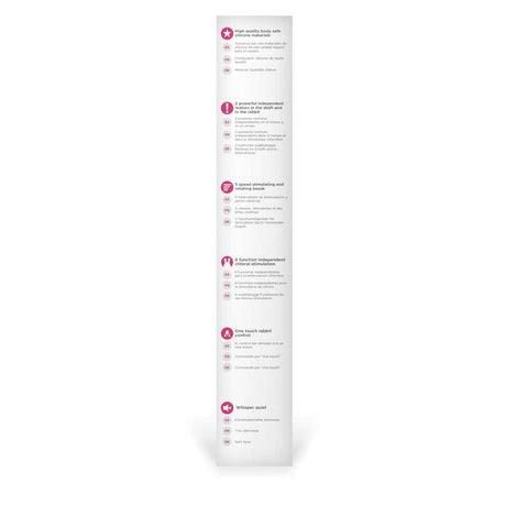 The Rabbit Company Come Hither Hot Pink - Sex Toys - Save 30% - Vibrator
