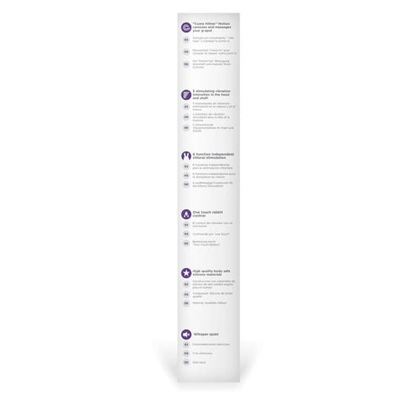 The Rabbit Company Come Hither Purple - Sex Toys - Save 30% - Vibrator