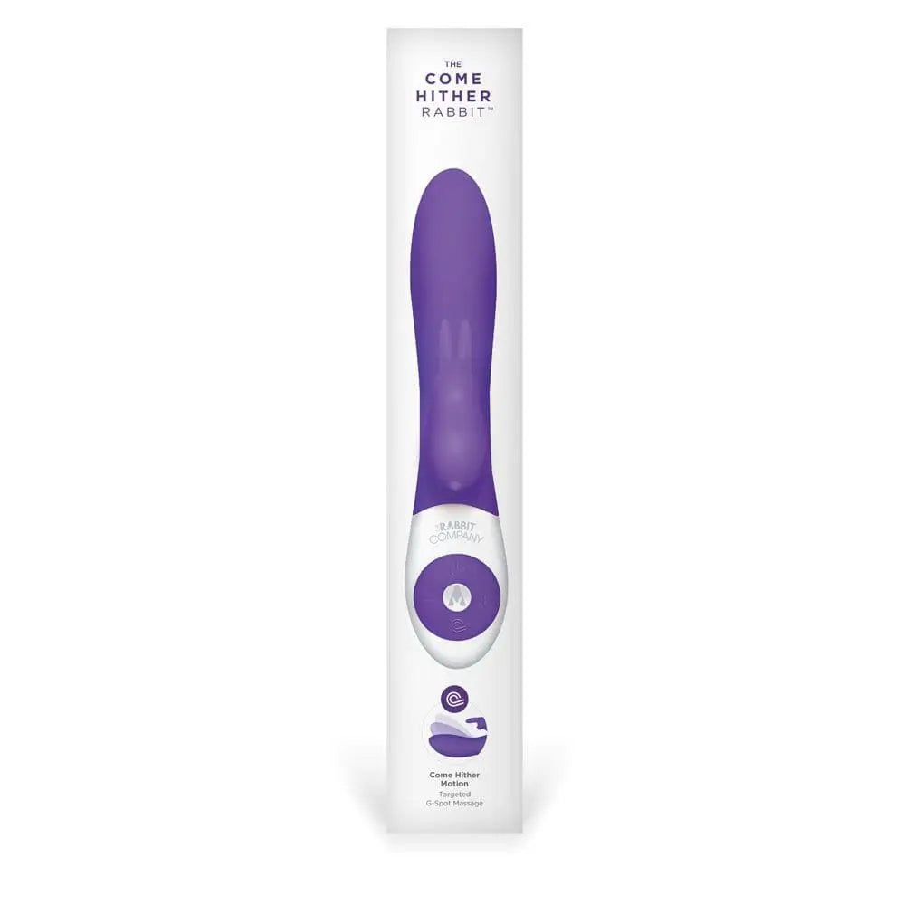 The Rabbit Company Come Hither Purple - Sex Toys - Save 30% - the - Fast Shipping - Vibrator United Kingdom Stoke-on-trent