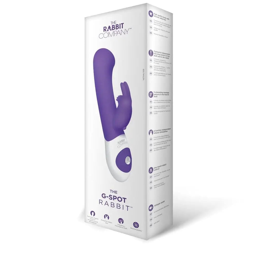 The Rabbit Company G-spot Purple - Sex Toys - Save 25% - the G-spot - Fast Shipping - Vibrator United Kingdom Stoke-on-trent