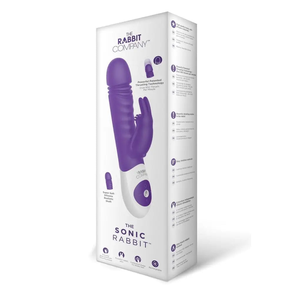 The Rabbit Company the Stronic Rabbit Purple - the Stronic - Fast Shipping - Vibrator United Kingdom Stoke-on-trent