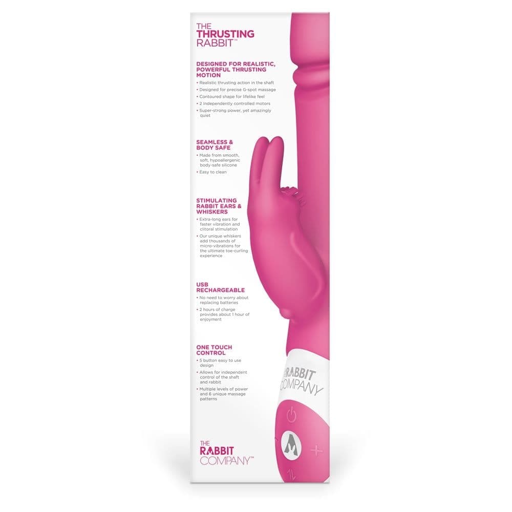 The Rabbit Company Thrusting Hot Pink - Sex Toys - Save 20% - Vibrator