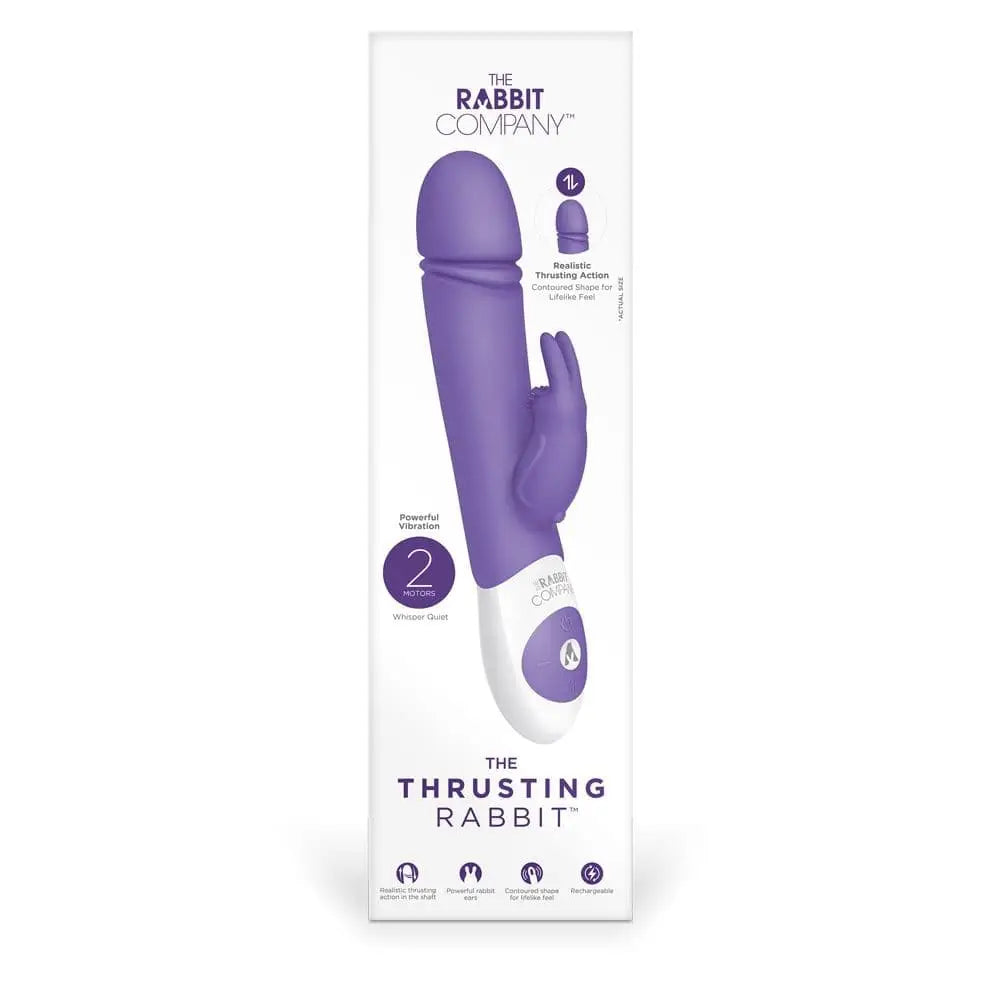 The Rabbit Company Thrusting Purple o - Sex Toys - Save 30% - o - Fast Shipping - Vibrator United Kingdom Stoke-on-trent