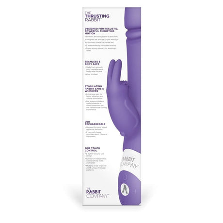 The Rabbit Company Thrusting Purple o - Sex Toys - Save 30% - Vibrator