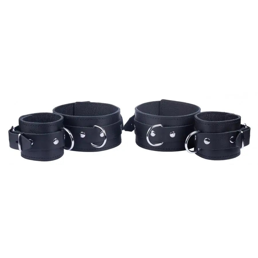 The Red Arm to Forearm Leather Shackles - Save 25% - to - Fast Shipping - Sale United Kingdom Stoke-on-trent