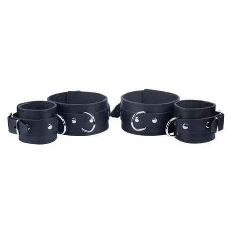 The Red Arm to Forearm Leather Shackles - Save 25% - to - Fast Shipping - Sale United Kingdom Stoke-on-trent