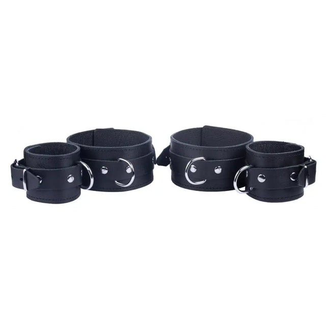 The Red Arm to Forearm Leather Shackles - Save 25% - to - Fast Shipping - Sale United Kingdom Stoke-on-trent