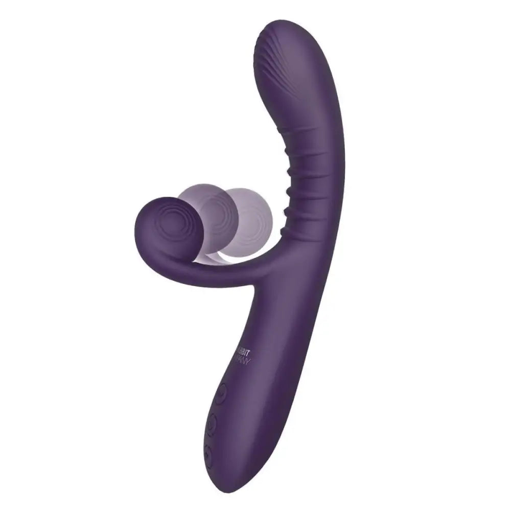 The Rolling Rabbit g Spot Purple - Save 20% - g - Fast Shipping - Vibrator United Kingdom Stoke-on-trent