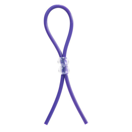 The Tight Spot 100% Silicone Cock Ring Purple - Sex Toy