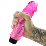Thick 8 Inch Powerful Multi-Speed Vibrator Pink