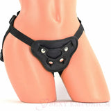 Thick Cerberus Dildo and Strap-on Harness in Black - Save 15% - Strap-on - Fast - Sale United Kingdom Stoke-on-trent