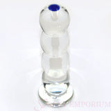 Thick Ribbed Bubble Glass Anal Dildo - Dildos - Save 25% - Fast Shipping - United Kingdom Stoke-on-trent