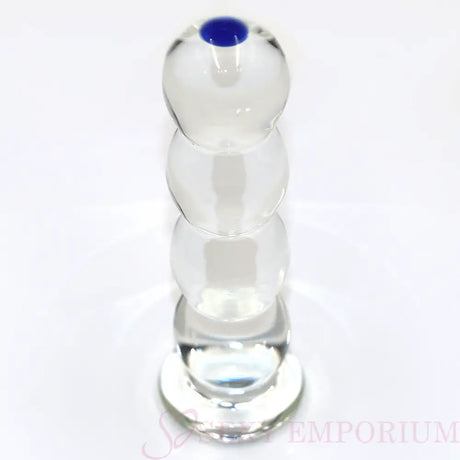 Thick Ribbed Bubble Glass Anal Dildo - Dildos - Save 25% - Fast Shipping - United Kingdom Stoke-on-trent