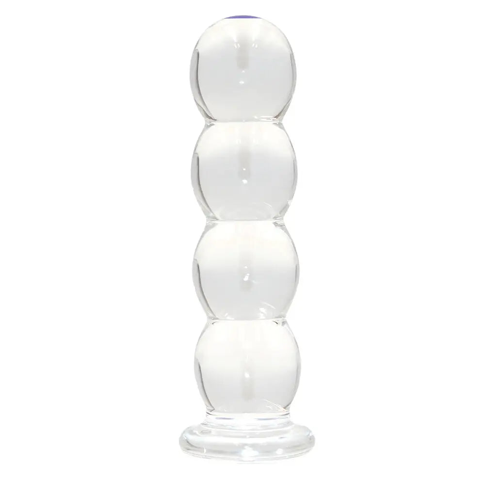 Thick Ribbed Bubble Glass Anal Dildo - Dildos - Save 25% - Fast Shipping - United Kingdom Stoke-on-trent