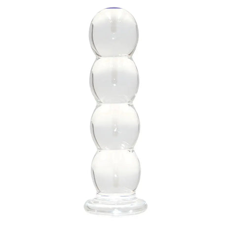 Thick Ribbed Bubble Glass Anal Dildo - Dildos - Save 25% - Fast Shipping - United Kingdom Stoke-on-trent